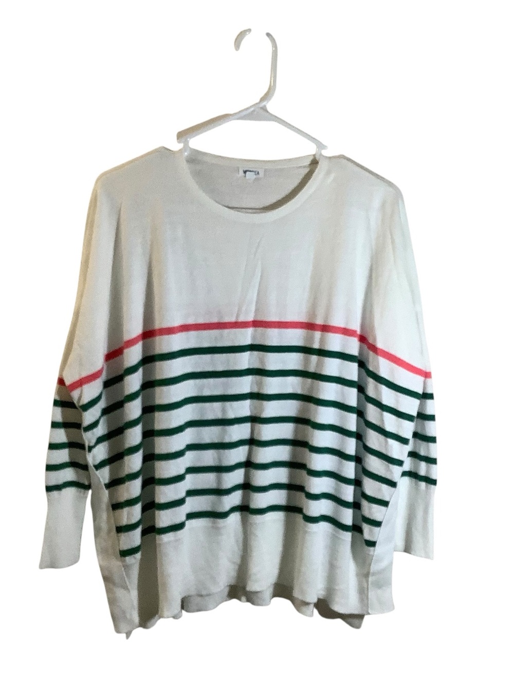Mersea Striped Crewneck Knit Sweater
